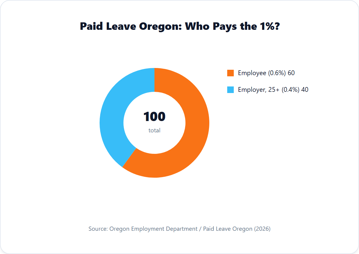 Paid Leave Oregon: Who Pays the 1%?